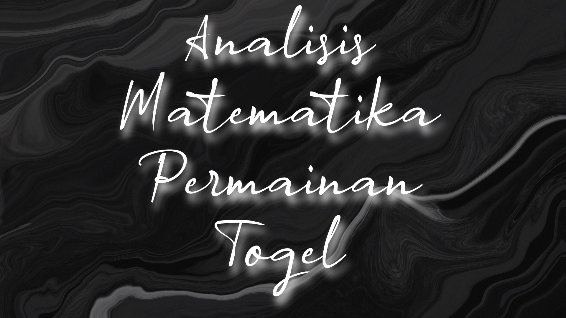 Analisis Matematika Permainan Togel
